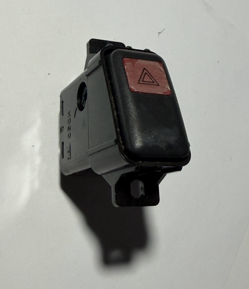 1997-2001 Honda CRV Emergency Hazard Light Switch Button M11769 Black
