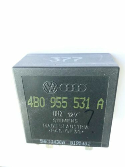 4B0955531A 377 VW Audi Seat Skoda Genuine Wischer Wiper Motor Control Relay  OEM