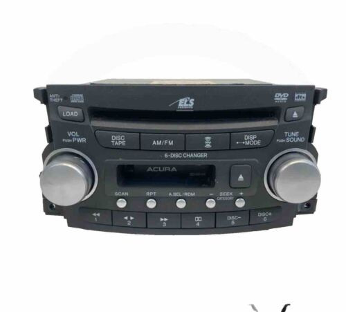 2005 2006 Acura TL Radio AM FM Player 6 Disc CD Receiver 39100-SEP-A011 OEM