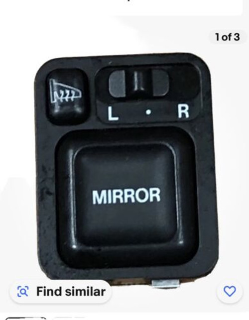 1998-2002 1999 01 Honda Accord Power Mirror Control Switch 2001 2000 1999 OEM OE