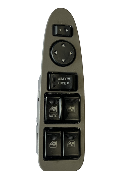 2002 2003 Buick Rendezvous Master Window Switch Left Driver OEM 901-001 016 2002 2003 Buick Rendezvous Master Window Switch Left Driver OEM 901-001 016