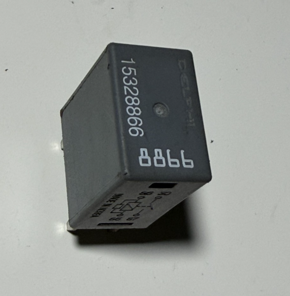 Delphi AC Compressor 4 Pin Multi-Purpose Relay 15328866 Gray