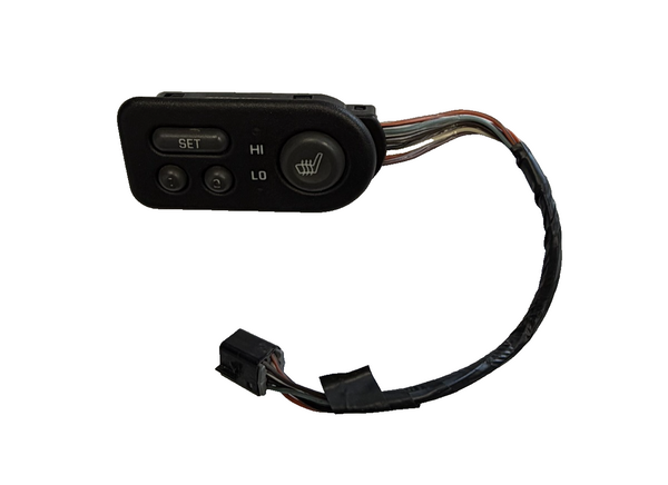 1999-2002 Tahoe Yukon Driver Door Heated Heat Seat Switch 15032060 Black