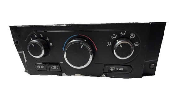 02-07 Buick Rendezvous AC Heater Temperature Climate Control 10339961 Black