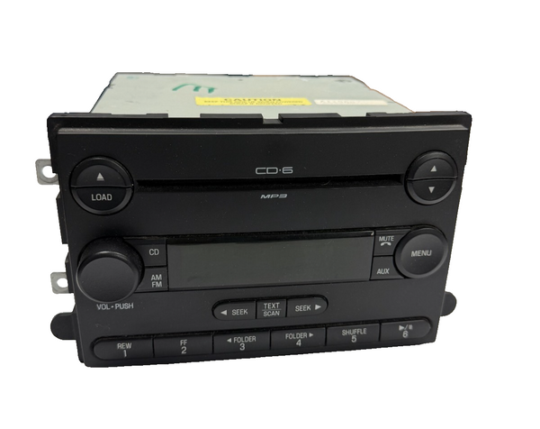 Radio AM FM 6 CD Player Receiver 7T4T18C815FA fits 07 2007 Ford Edge Lincoln MKX