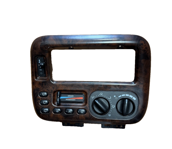 AC Heater Climate Control Bezel 04677966AB fits 99-00 Chrysler Town & Country