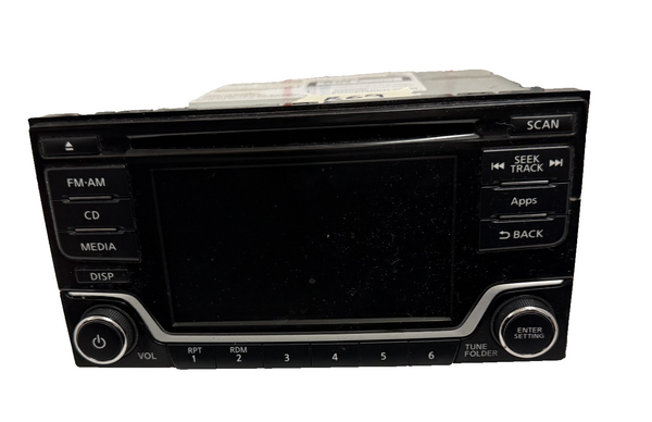 2015-2017 Nissan Juke AM FM CD Player Radio Receiver 28185 3PT1A, CQ JN85E34D