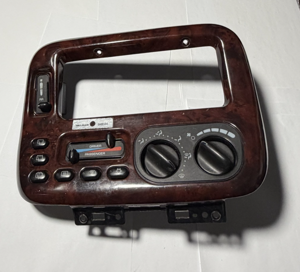 AC Heater Climate Control Brown 04677966AB fits 99-00 Chrysler Town & Country