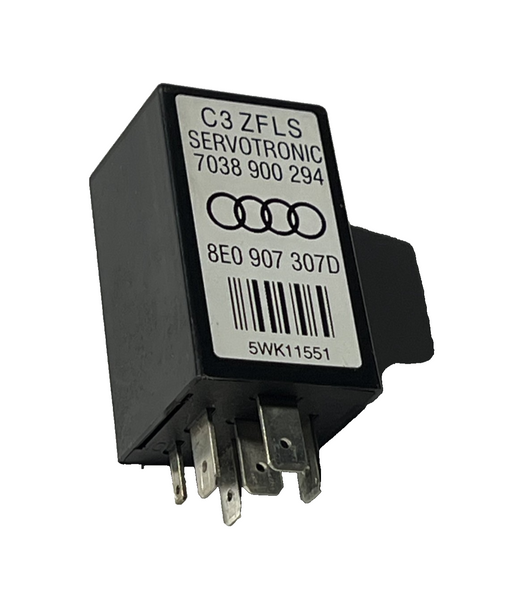 2006-2008 Audi A4 640 Servotronic Control Relay OEM 8E0 907 307D, 7038 900 294