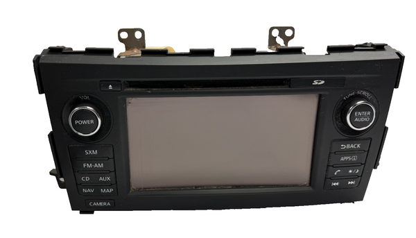 2016-2018 Nissan Altima AM FM Radio MP3 AUX CD Player Navigation GPS Display