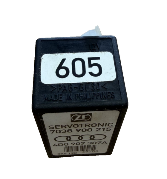 Servotronic Steering Module Relay 4D0 907 307A fits Audi A6 A8 S8 D2 Allroad