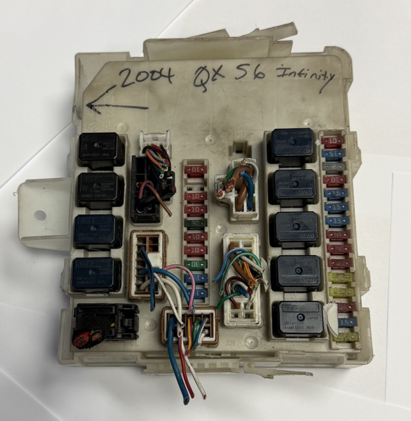 2004 2005 2006 2007 2008 2009 2010 Infiniti QX56 Engine Relay Fuse Box Fusebox