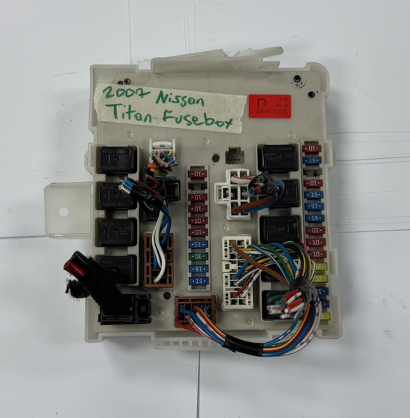 2006 2007 2008 2009 2010 Nissan Titan Engine Relay Fuse Box 284B6ZE00C