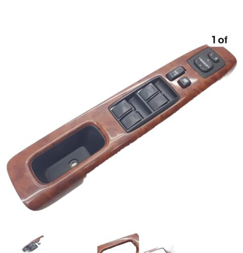 2002-2006 Camry Sienna OEM Window Mirror Control Door Switch DRIVER Woodgrain