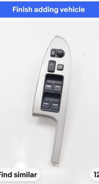 2005 - 07 HONDA ACCORD EX LX SE MASTER POWER WINDOW SWITCH 35750-SDA-A14 SILVER