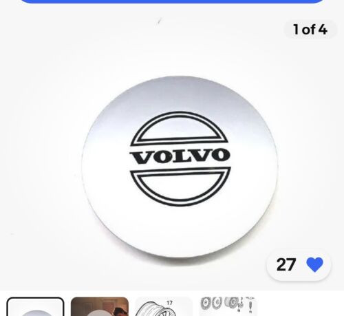 Genuine Volvo Wheel Center Hub Cap fits 740 850 940 960 C70 S90 V70 1343663 1