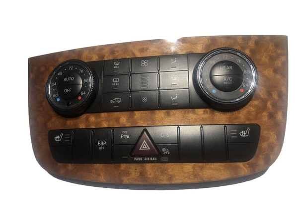 OEM 06-2010 Mercedes-Benz W251 R350 AC Heater Climate Control Heated Seats Panel