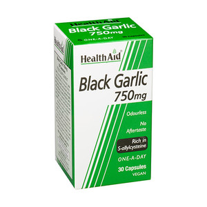 HEALTHAID BLACK GARLIC 750MG CAPSULES 30 HEALTHAID BLACK GARLIC 750MG CAPSULES 30