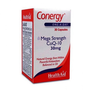 HEALTHAID COQ10 30MG+VIT E 30 HEALTHAID COQ10 30MG+VIT E 30