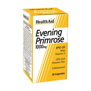 HEALTHAID EVENING PRIMROSE 1000MG CAPSULES 30 HEALTHAID EVENING PRIMROSE 1000MG CAPSULES 30