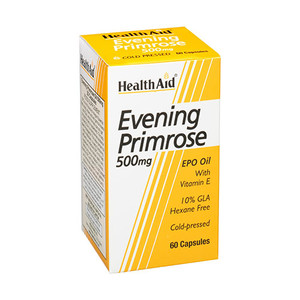 HEALTHAID EVENING PRIMROSE 500MG CAPSULES 60 HEALTHAID EVENING PRIMROSE 500MG CAPSULES 60