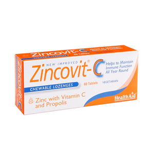HEALTHAID ZINCOVIT-C TABLETS 60