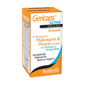 HEALTHAID GERICAPS ACTIVE CAPSULES 30 HEALTHAID GERICAPS ACTIVE CAPSULES 30