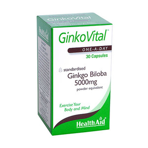 HEALTHAID GINKOVITAL 5000MG CAPSULES 30 HEALTHAID GINKOVITAL 5000MG CAPSULES 30