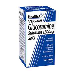 HEALTHAID GLUCOSAMINE SULPHATE 1500MG TABLETS 30 HEALTHAID GLUCOSAMINE SULPHATE 1500MG TABLETS 30