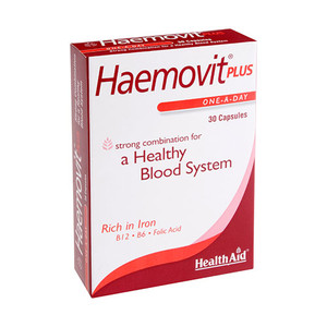 HEALTHAID HAEMOVIT PLUS CAPSULES 30 HEALTHAID HAEMOVIT PLUS CAPSULES 30