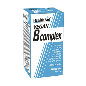 HEALTHAID VEGAN B COMPLEX TABLETS 60 HEALTHAID VEGAN B COMPLEX TABLETS 60