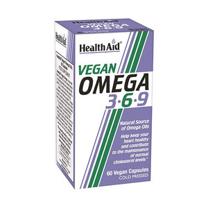 HEALTHAID VEGAN OMEGA 369 CAPSULES 60 HEALTHAID VEGAN OMEGA 369 CAPSULES 60