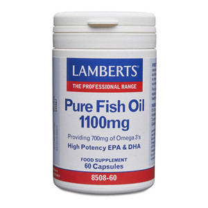 LAMBERTS PURE FISH OIL 1100MG CAPSULES 60 LAMBERTS PURE FISH OIL 1100MG CAPSULES 60