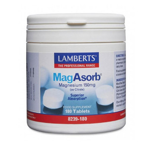 LAMBERTS MAGASORB 150MG TABLETS 180 LAMBERTS MAGASORB 150MG TABLETS 180