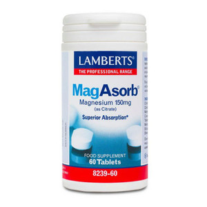 LAMBERTS MAGASORB 150MG TABLETS 60 LAMBERTS MAGASORB 150MG TABLETS 60