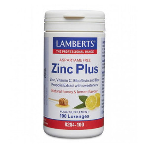 LAMBERTS ZINC PLUS LOZENGES 100