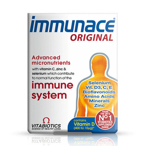 VITABIOTICS IMMUNACE ORIGINAL TABLETS 30 VITABIOTICS IMMUNACE ORIGINAL TABLETS 30