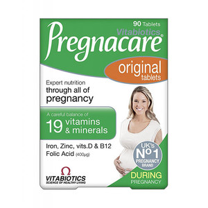 VITABIOTICS PREGNACARE ORIGINAL TABLETS 90 VITABIOTICS PREGNACARE ORIGINAL TABLETS 90