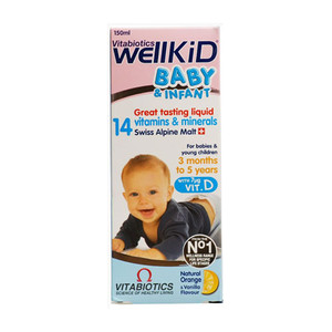 VITABIOTICS WELLKID MULTI VITAMIN LIQUID 150ML VITABIOTICS WELLKID MULTI VITAMIN LIQUID 150ML