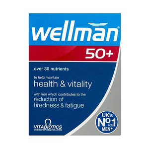 VITABIOTICS WELLMAN 50+ TABLETS 30 VITABIOTICS WELLMAN 50+ TABLETS 30
