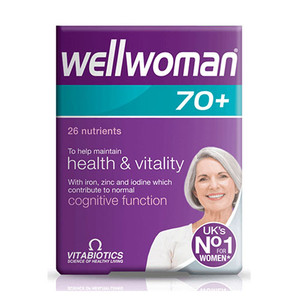 VITABIOTICS WELLWOMAN 70+ TABLETS 30