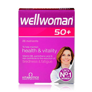 VITABIOTICS WELLWOMAN 50+ TABLETS 30 VITABIOTICS WELLWOMAN 50+ TABLETS 30