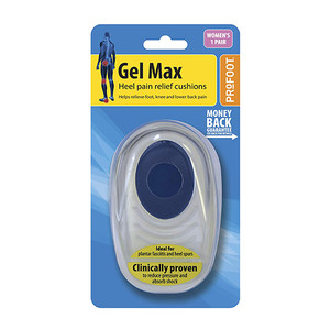 PROFOOT GEL MAX HEEL PAD WOMEN 1PR PROFOOT GEL MAX HEEL PAD WOMEN 1PR
