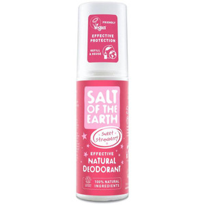 SALT OF THE EARTH NATURAL DEODORANT SPRAY FOR KIDS STRAWBERRY 100ML