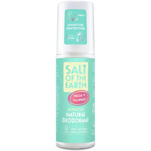 SALT OF THE EARTH NATURAL DEODORANT SPRAY MELON & CUCUMBER 100ML