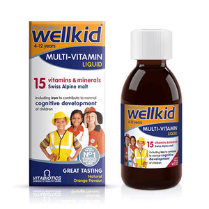 VITABIOTICS WELLKID MULTI-VITAMIN LIQUID 150ML VITABIOTICS WELLKID MULTI-VITAMIN LIQUID 150ML