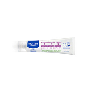 MUSTELA 1 2 3 VITAMIN BARRIER CREAM 100ML MUSTELA 1 2 3 VITAMIN BARRIER CREAM 100ML