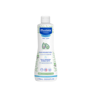 MUSTELA MULTI SENSORY BUBBLE BATH 750ML MUSTELA MULTI SENSORY BUBBLE BATH 750ML