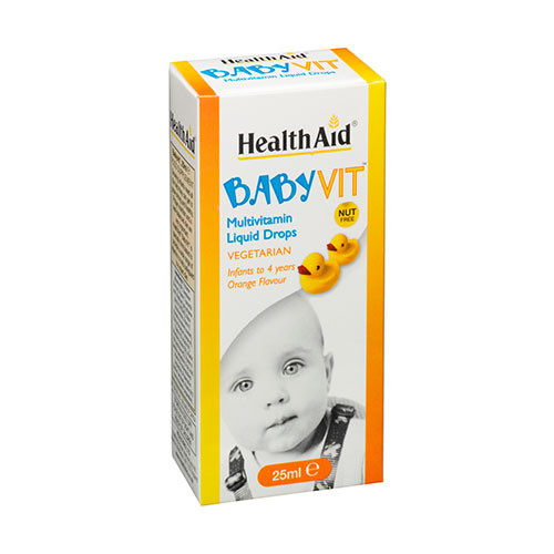 HEALTHAID BABYVIT DROPS 25ML