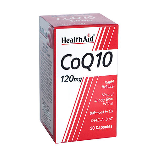 HEALTHAID COQ10 120MG CAPSULES 30